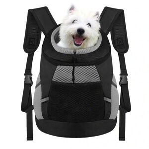 NEW‎ Dog Carrier Backpack For Small Dogs Breathable Head Out Design